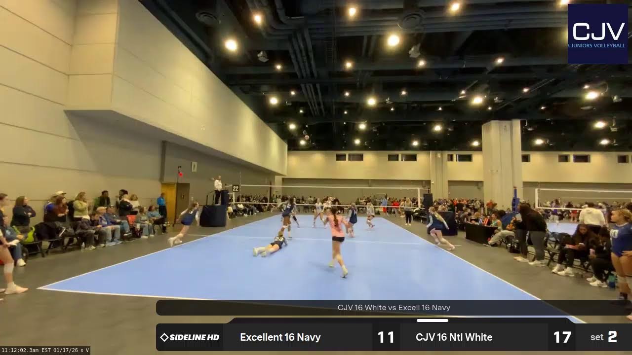 CJV 16 Ntl White vs. Excellent 16 Navy (2026.01.17)