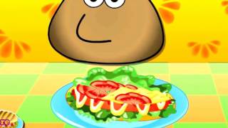 cooking games - pou cooking hotdog [fun kid games to play] screenshot 3