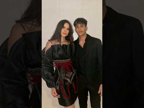 حملها بين ذراعه ورقص معها ابن امال ماهر ووالدته يشعلان مواقع التواصل والجمهور صوره طبق الاصل منك