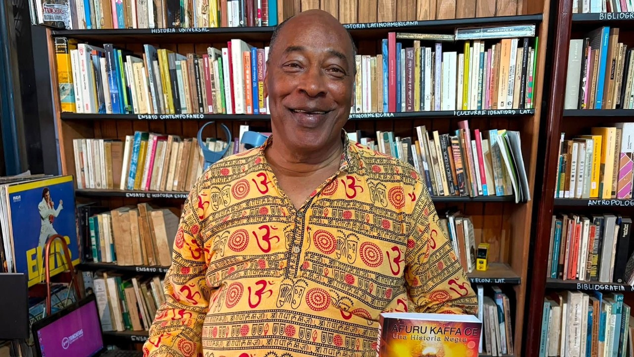 Entrevista especial | Leslie Gabriels presentó su novela "Afuru Kaffa Ce: Una Historia Negra"