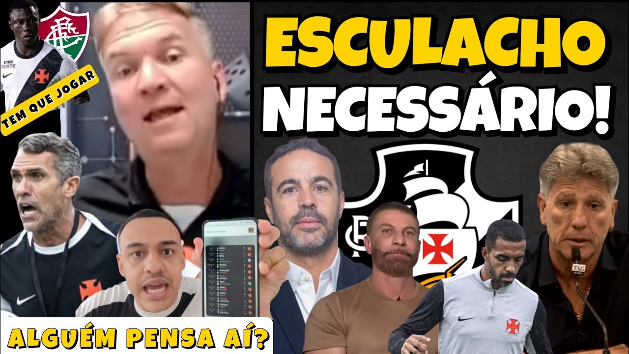 ARTHUR JORGE NÃO QUER O VASCO! CHEGA DE BABAR O CARA! | 12 JOGOS, 10 DERROTAS! PEDRINHO| HINESTROZA?