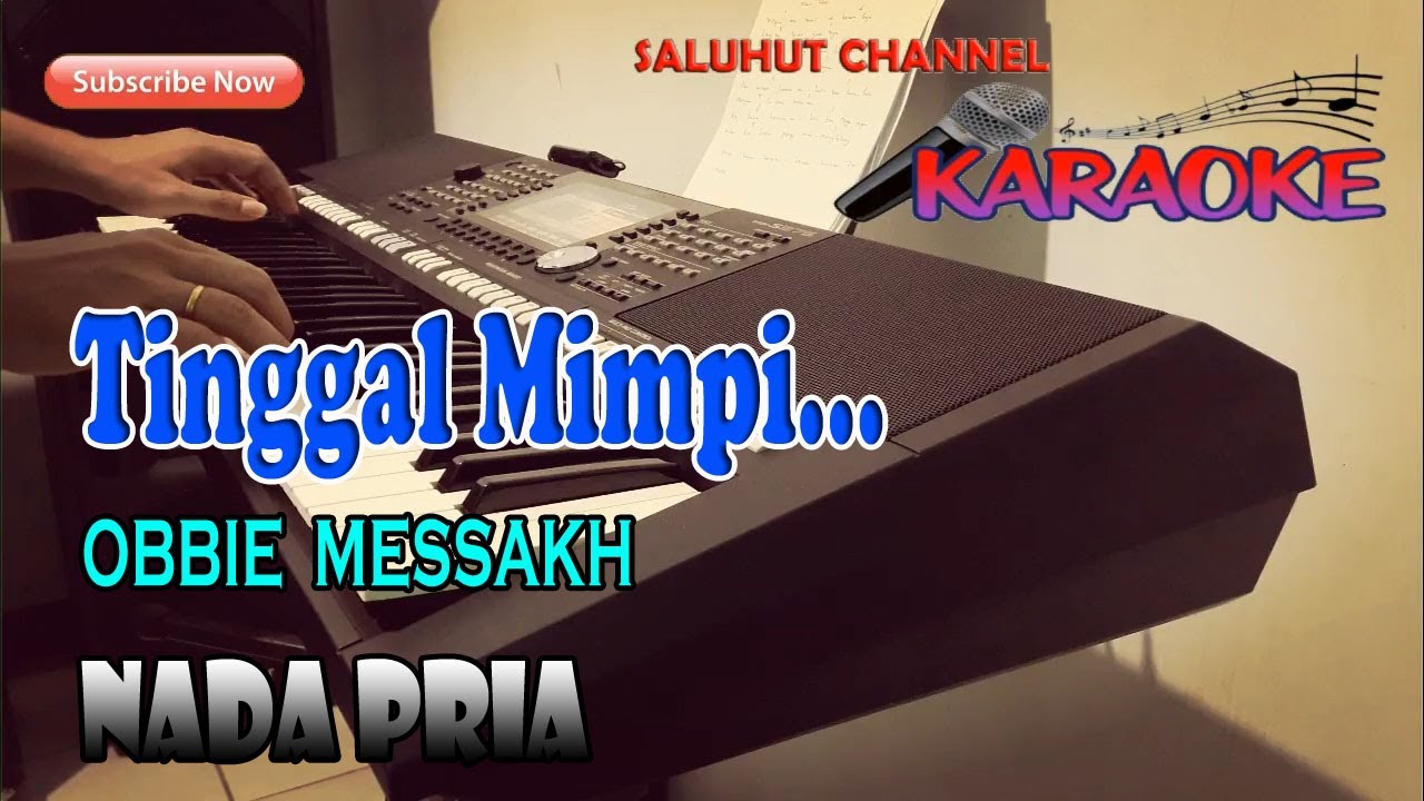 TINGGAL MIMPI ll KARAOKE NOSTALGIA ll BETHARIA SONATA ll NADA PRIA E=DO