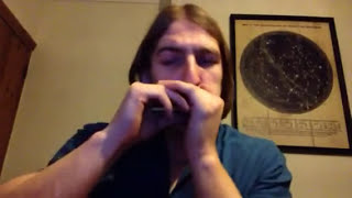 Celebrity HOW TO PLAY  A "TRAIN" SOLO ON HARMONICA (CHUGGING PATTERNS) Wealth