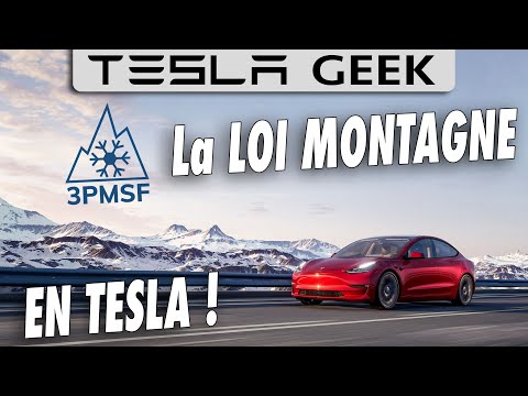 La LOI MONTAGNE en TESLA ❄️ // Les équipements neige recommandés ! MODEL 3  & MODEL Y 