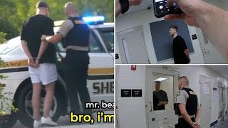 MrBeast gets arrested by police | dog pack 404