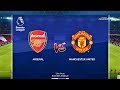 Arsenal vs Manchester United | Premier League | Match Gameplay PES 2020