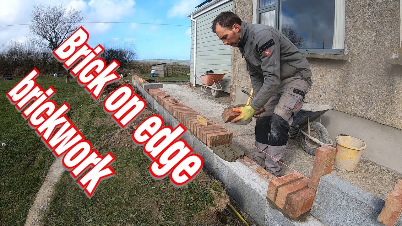 Brick on edge brickwork YouTube