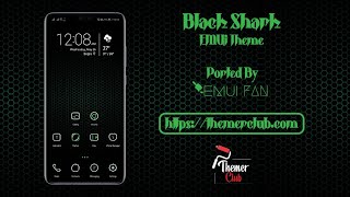 Black Shark EMUI 5 / 8 Theme | Themer Club screenshot 1