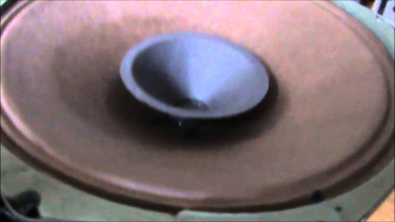 PHILIPS AD8080/M8 Vintage FullRange speakers in Free Air - YouTube