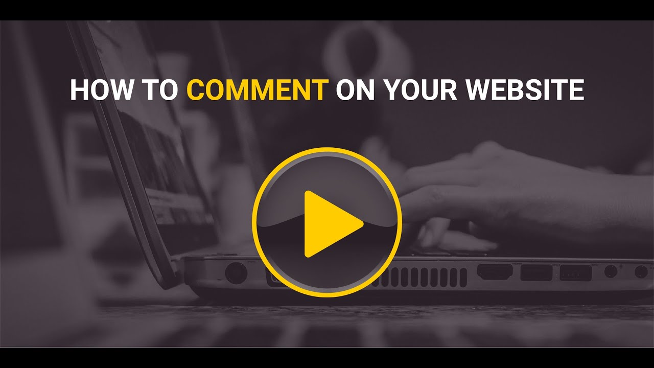 How To Add Comments On Your Website - YouTube