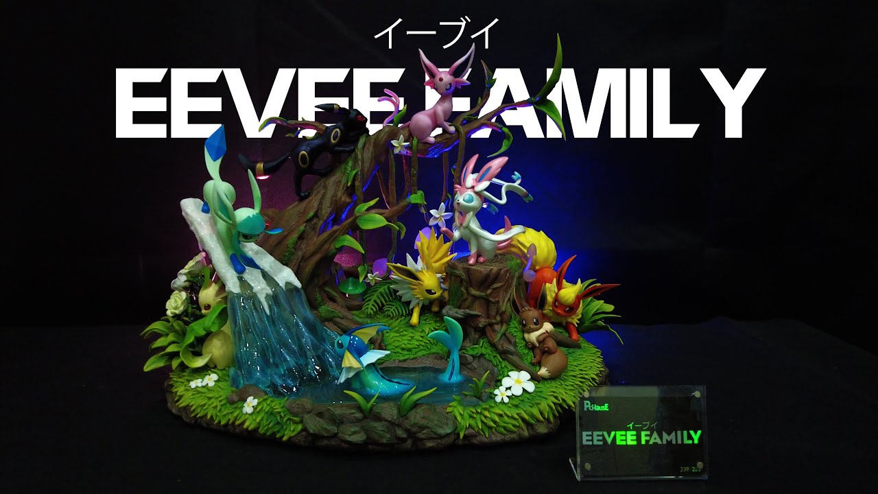 Pc House Stuido Eevee Family