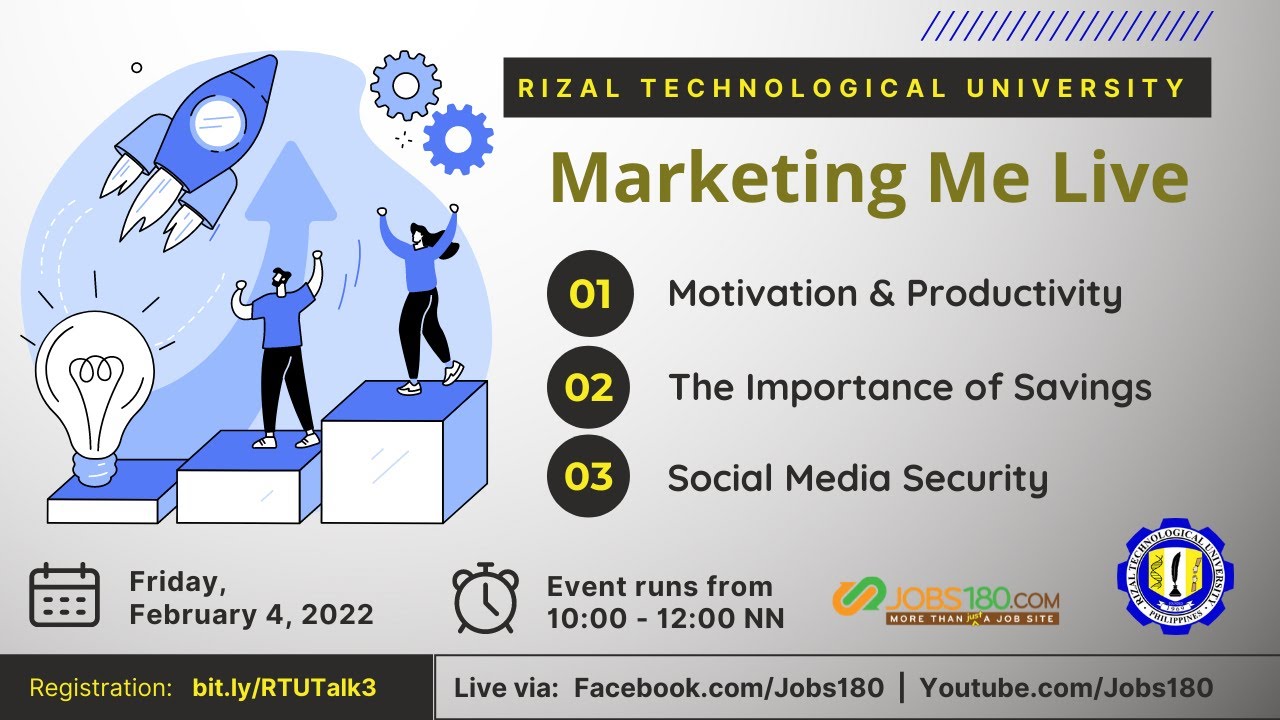 Jobs180.com Marketing Me Live at RTU