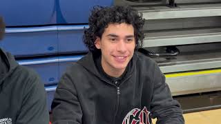 Chsaa Media Day Cathedral Preps Eric Naumann, Jake Youngblood, And Sebastian Pedroza