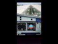 Airbus A320 approach in bad weather at Chennai| FSX|  YouTube shorts✈️