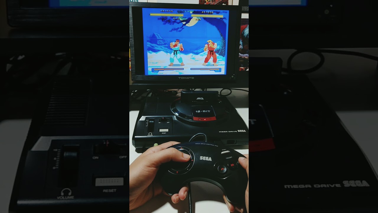 TECH DEMO DE STREET FIGHTER ALPHA PARA O MEGÃO 