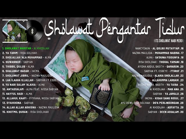 BAYI SUSAH TIDUR? Dengarkan Sholawat Nabi Merdu Musik Pengantar Tidur Bayi ♫ Sholawat Terbaruu 2021 class=