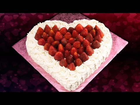 Heart Shaped Cake: Valentine's Day Cake from Cookies Cupcakes and Cardio