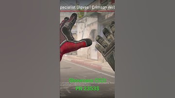 Specialist Gloves | Crimson Web in Counter Strike 2 🔫🔥#cs2 #counterstrike #counterstrike2 #csgo