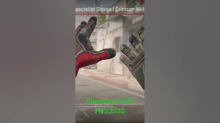 Specialist Gloves | Crimson Web in Counter Strike 2 🔫🔥#cs2 #counterstrike #counterstrike2 #csgo