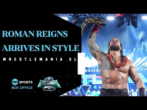 🩸 The Tribal Chief Roman Reigns honours The Bloodline in WrestleMania XL entrance