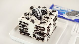 [Simple and Easy] No oven Oreo Icebox Cake Recipe