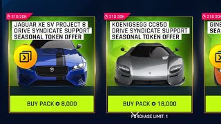 Asphalt 9 - Season Tokens - Is this Everything we can Buy? I'll think I'll Spend Mine Now