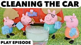 Peppa Pig Cleaning The Car Full Play Time Episode