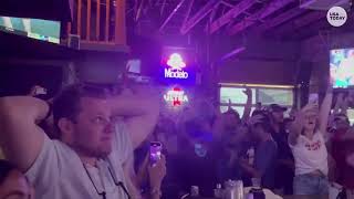 Ole Miss baseball wins 2022 College World Series celebrates on the field