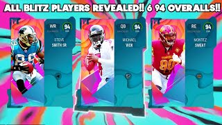 ALL BLITZ PLAYERS REVEALED!! 6 94 OVERALLS!! I HOPE YOU ARE PREPARED!! | MADDEN 23 ULTIMATE TEAM |