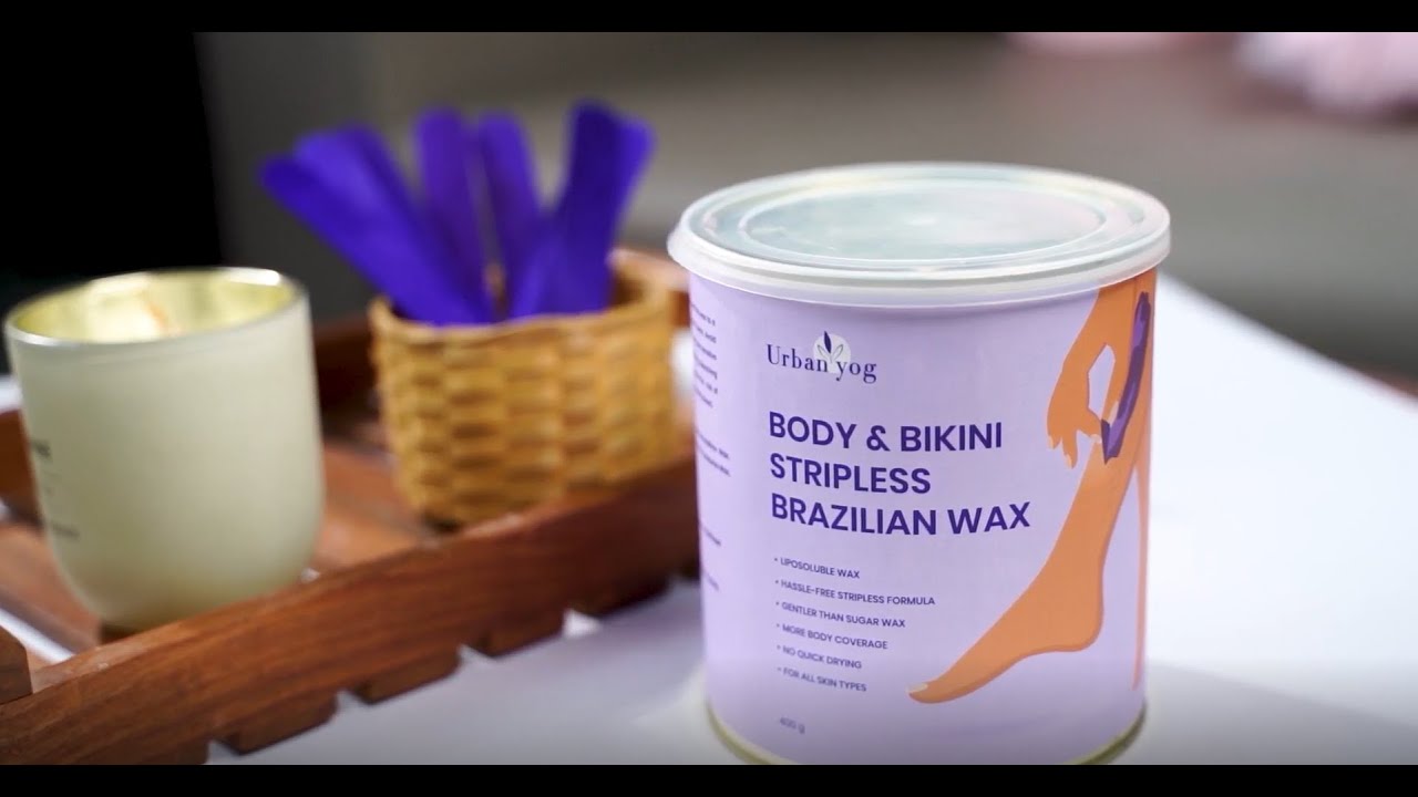 Urban Yog Body Bikini Stripless Brazilian Wax - Smooth Skin