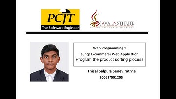 Web Project Task 21 | Create a Ecommerce Web Application | Java Institute