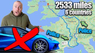 2533 MILE (44 HOUR DRIVE) ROAD TRIP + COLLECTING IMPOUNDED CARS (FULL VIDEO)