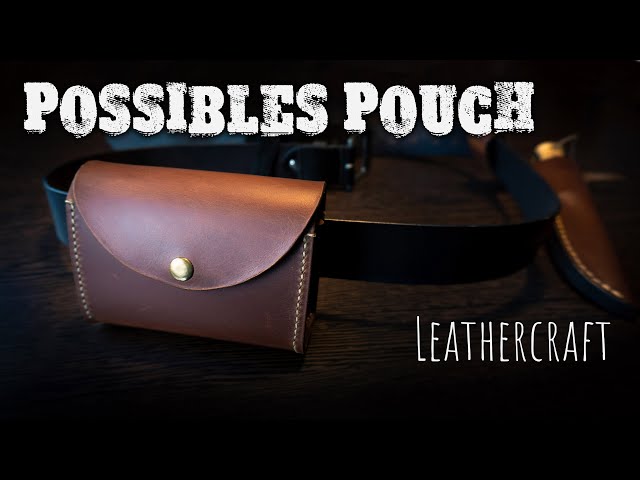 Leathercraft Kit,make Your Own Pouch, Leather Pouch Kit, Bushcraft Kit,  Make Your Own, Leathercraft Project 