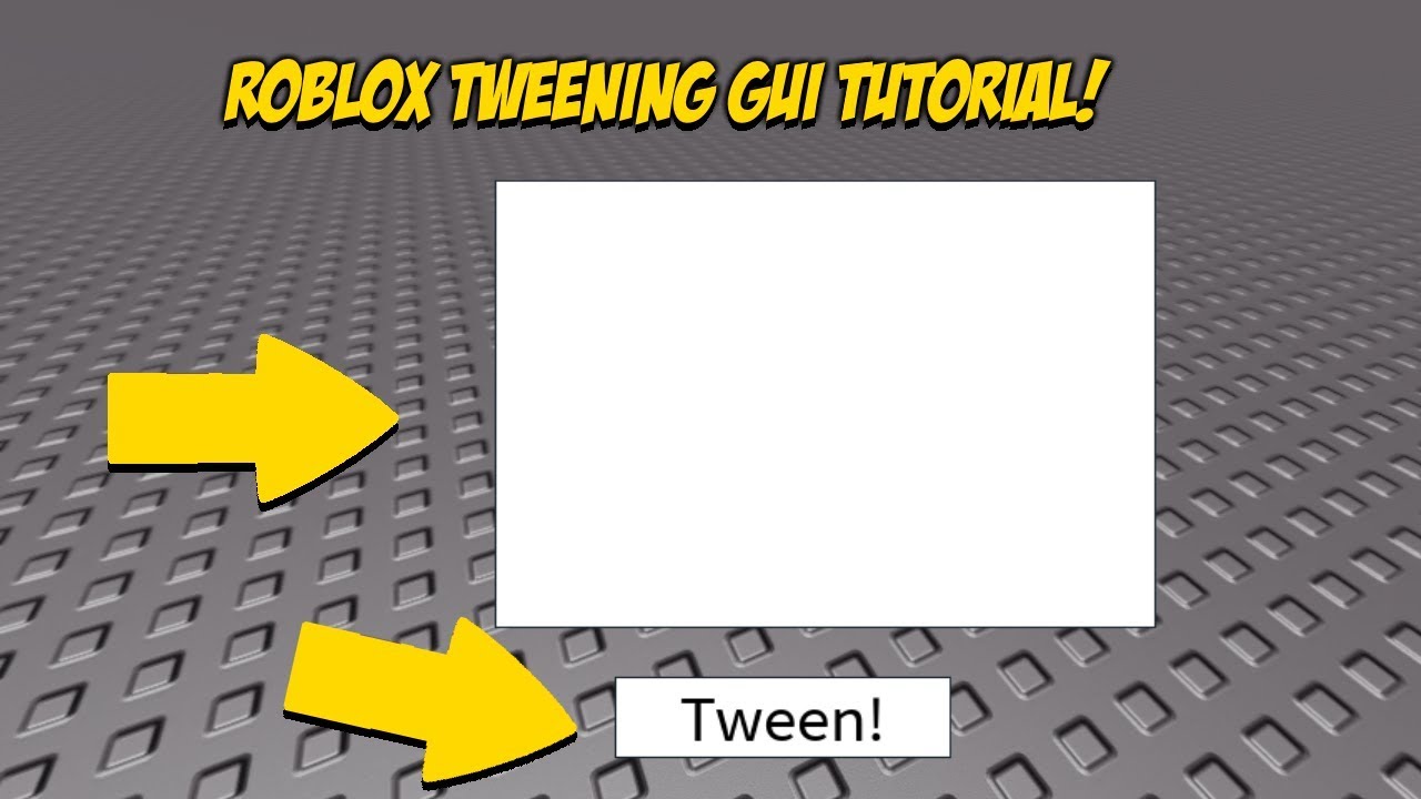 How To Make A Tweening Gui In Roblox Studio Youtube - roblox gui tweening