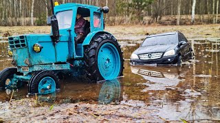 I REGRET that I went there! ... The story of how the ML500 4x4 made its way through the swamps.