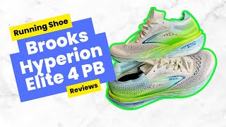 Brooks Hyperion Elite 4 PB Unboxing