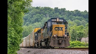 EX C&O and Seaboard SD40 2s Lead L276