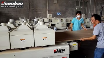 Wood texture wire brush machine
