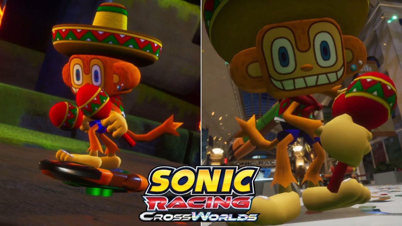 If Amigo Was In Sonic Racing: CrossWorlds