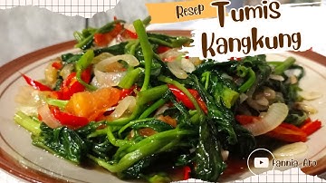 Tumis kangkung saus tiram || Cah kangkung ala restoran , begini cara masak kangkung pasti enak