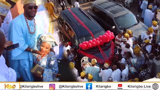 A HISTORIC GOLDEN JUBILEE BIRTHDAY SURPRISE PULLED UP  FOR ELEGANT MRS KEMISOLA ADARAMOLA