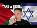 Opinion on israel and palestine  