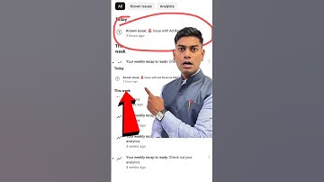 Known issue: Issue with Ad Revenue Metrics😳 | Yt Studio New Notification Update #ytstudioupdate