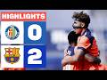 GETAFE CF 0 2 FC BARCELONA HIGHLIGHTS LALIGA EA SPORTS 