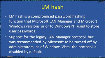 CEH5-19 Pwdump and Hash Suite
