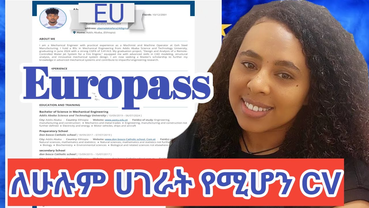 How to Create a Perfect Europass CV for Scholarships & Jobs in Any Country