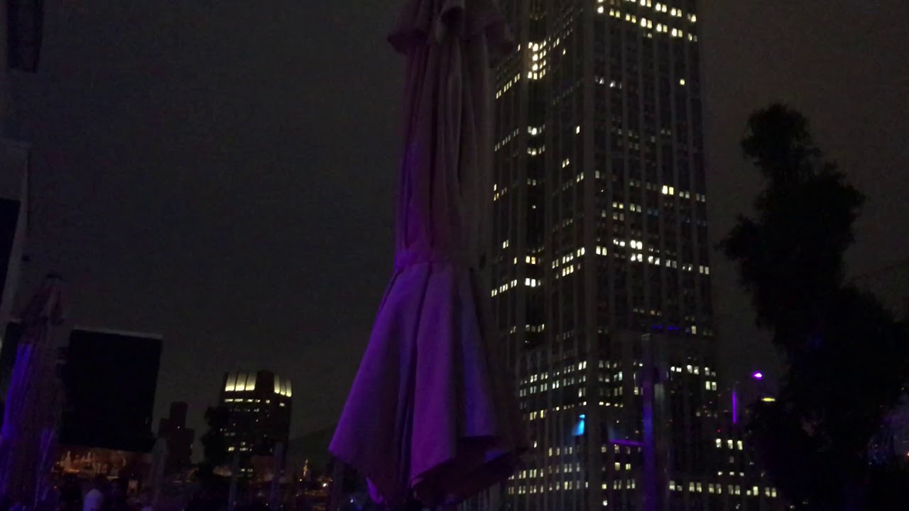 Monarch Rooftop Bar - Late evening