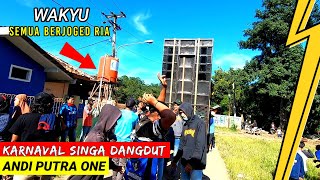 Karnaval Singa dangdut Andi putra ❗arak arakan andi putra 2021. Singa depok | odong odong karawang