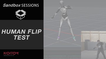 Perception Neuron Studio | Human Flip Test