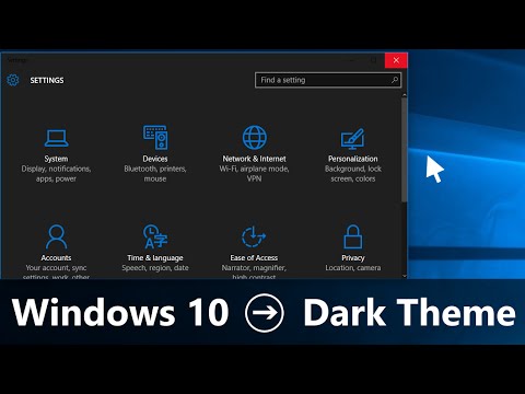 쉬운 방법으로 Windows 10 Dark 테마 받기 │ 방법